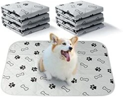 PetGoodie Washable Pee Pads For Dogs | Reusable, Non-Slip & Ultra Absorbent 100% Waterproof Crate Mat For Dogs & Cats | Pet Training Pad For Furniture, Floor & Car Seat Protection (39x35 Inch | 1 Pc) -Zoo Shop 41Kk XBtykL. AC