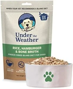 Under The Weather Easy To Digest Bland Diet For Sick Dogs - Contains Electrolytes - Gluten Free, All Natural, Freeze Dried 100% Human Grade Meats - Rice, Chicken & Pumpkin -Zoo Shop 41KnGUi9UL. AC