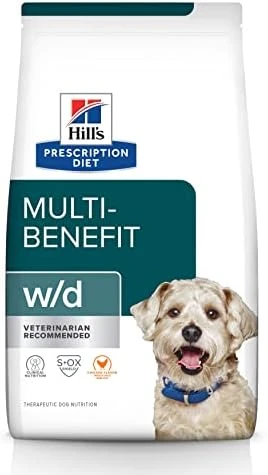 Hill's Prescription Diet W/d Multi-Benefit Digestive/Weight/Glucose/Urinary Management Chicken Flavor Dry Dog Food, Veterinary Diet, 27.5 Lb. Bag 8 Hill's Prescription Diet W/d Multi-Benefit Digestive/Weight/Glucose/Urinary Management Chicken Flavor Dry Dog Food, Veterinary Diet, 27.5 Lb. Bag - Image 6
