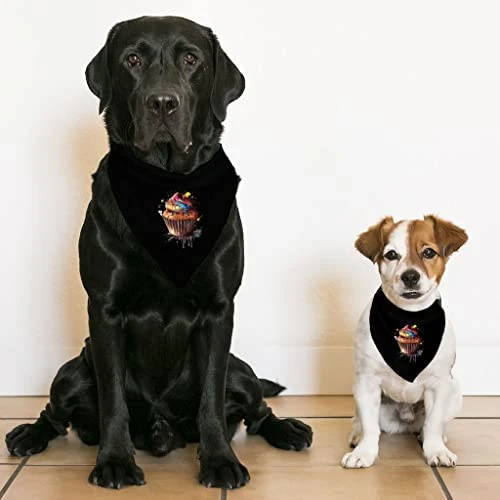 GENERIC Cupcake Pet Bandana Collar - Food Scarf Collar - Printed Dog Bandana - XL 5 GENERIC Cupcake Pet Bandana Collar - Food Scarf Collar - Printed Dog Bandana - XL - Image 3