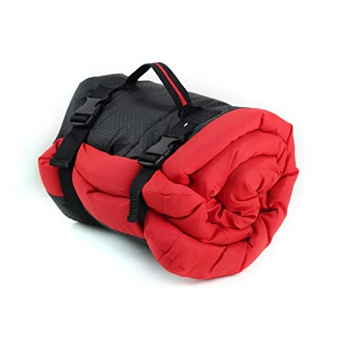 Portable Travel Dog Mat Outdoor Dog Bed Waterproof Camping Pet Pad With Carry Handle Large Dog Bed (X-Large,Red) 7 Portable Travel Dog Mat Outdoor Dog Bed Waterproof Camping Pet Pad With Carry Handle Large Dog Bed (X-Large,Red) - Image 5