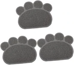 Cat Paw Design Mats: Cat Food Mat, Dog Food Mat, Non-Skid Spill Proof Pet Feeding Mat For Food And Water, Dog Placemat. This Cat Litter Mat Is Made Of Good Material, Very And Wont Tear Like Other Mats 24 Cat Paw Design Mats: Cat Food Mat, Dog Food Mat, Non-Skid Spill Proof Pet Feeding Mat For Food And Water, Dog Placemat. This Cat Litter Mat Is Made Of Good Material, Very And Wont Tear Like Other Mats -Zoo Shop 41L8JOsfatL. AC