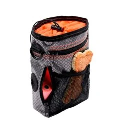 Travel Tote Bag Wrist Trainer Snack Container Travel Tote Bags Dispenser Tool Wipe The Bowl Dog Snack Storage Bag Pet Snack Bag Pet Food Carrier Dog Food Grey Pet Cat -Zoo Shop 41LE8qVqjiL