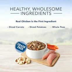 Blue Buffalo Blue's Stew Natural Adult Wet Dog Food, Chicken Stew 12.5-oz Can (Pack Of 12) -Zoo Shop 41LH0J2GlUL