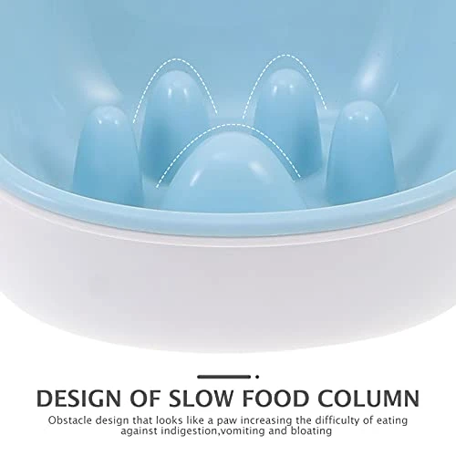 Ceramic Dog Bowls 2pcs Dog Slow Feeder Bowl Slowing Feeding Food And Water Dish Pet Hanging Bowl Eating Feeder Container For Puppy Kitten Cage Accessory Silicone Dog Bowl 6 Ceramic Dog Bowls 2pcs Dog Slow Feeder Bowl Slowing Feeding Food And Water Dish Pet Hanging Bowl Eating Feeder Container For Puppy Kitten Cage Accessory Silicone Dog Bowl - Image 4