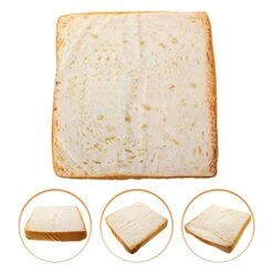 Ipetboom Cat Blanket Cat Beds For Indoor Cats Pet Mats Cushion For Cat And Small Dogs Creative Toast Bread Slice Mattress Warm Comfortable Extended Dog Mat Pad Cat Mat Sofa Pillows -Zoo Shop 41LL53d985L