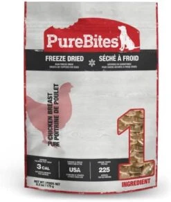 PureBites Freeze Dried RAW Chicken Breast Treats For Dogs, 8.6oz 19 PureBites Freeze Dried RAW Chicken Breast Treats For Dogs, 8.6oz -Zoo Shop 41LRrPM32NL. AC