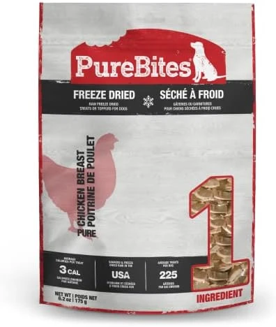 PureBites Freeze Dried RAW Chicken Breast Treats For Dogs, 8.6oz 9 PureBites Freeze Dried RAW Chicken Breast Treats For Dogs, 8.6oz - Image 7