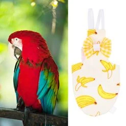 Mipcase Bird Diaper Conure Conure Flight Suit Birds Diaper Flight Cockatiel Flight Suit Parrot Flight Suit Bird Flying Harness Suit With Leash Pet Parrot Costume Conure Flight Suit -Zoo Shop 41Lf6RTlFzL
