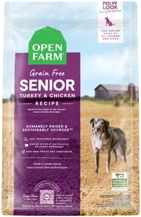 Open Farm Senior Grain-Free Dry Dog Food, Certified Humane Poultry Recipe For Older Dogs With Non-GMO Superfoods And No Artificial Flavors Or Preservatives, 4 Lbs 17 Open Farm Senior Grain-Free Dry Dog Food, Certified Humane Poultry Recipe For Older Dogs With Non-GMO Superfoods And No Artificial Flavors Or Preservatives, 4 Lbs - Image 15