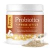 Fera Pet Organics -Probiotics For Dogs And Cats - USDA Organic Certified - Advanced Max-Strength Vet Formulated - All Natural Probiotics Powder - 5 Billion CFUs Per Scoop- 60 Scoops