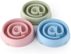 POPETPOP Pet Food Bowl Non Slip Plastic Dog Round Feeder Obesity Choking Prevention Pet Water Food Bowl Container For Cat Dog Puppy Kitten Dark Green 14 POPETPOP Pet Food Bowl Non Slip Plastic Dog Round Feeder Obesity Choking Prevention Pet Water Food Bowl Container For Cat Dog Puppy Kitten Dark Green -Zoo Shop 41M7u3 6oNL. AC