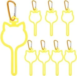 Ipetboom Dog Bag Holder Dog Poop Bag Holder Fasteners 8pcs Waste Bag Carrier Dog Poop Bag Holder With Touch Fasteners Attachment Hands- Free Holder For Dog Leashes Sky- Blue Hands Free Leash -Zoo Shop 41MOSciCAxL. AC