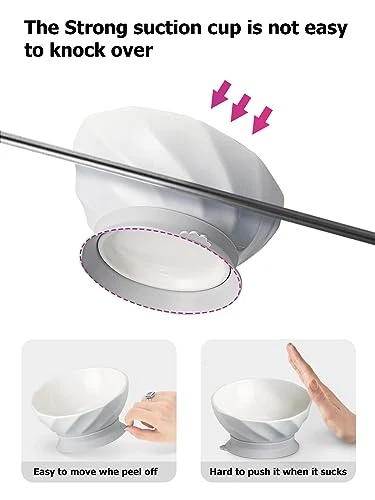 Y YHY Cat Bowl Tilted, Raised Cat Food Water Bowl 6-Inch Ceramic Cat Bowl Elevated Cat Dish With Non-Slip Silicone Circle And Removable Wooden Stands For Indoor Cats, Small Dog 4 Y YHY Cat Bowl Tilted, Raised Cat Food Water Bowl 6-Inch Ceramic Cat Bowl Elevated Cat Dish With Non-Slip Silicone Circle And Removable Wooden Stands For Indoor Cats, Small Dog - Image 2