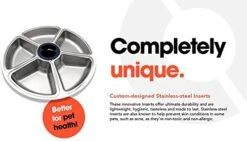 Cat Mate C500 Five-Meal Automatic Pet Feeder With Stainless Steel Bowl Inserts -Zoo Shop 41MaKCwuizL