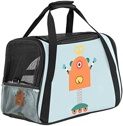 Pet Carrier Cartoon Donuts Food Plants Pattern Soft-Sided Pet Travel Carriers For Cats,Dogs Puppy Comfort Portable Foldable Pet Bag Airline Approved 14 Pet Carrier Cartoon Donuts Food Plants Pattern Soft-Sided Pet Travel Carriers For Cats,Dogs Puppy Comfort Portable Foldable Pet Bag Airline Approved - Image 12