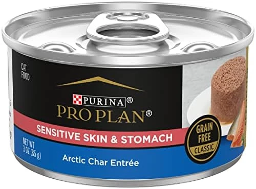 Purina Pro Plan Sensitive Skin And Stomach Cat Food Wet Pate, Sensitive Skin And Stomach Arctic Char Entree - (24) 3 Oz. Pull-Top Cans 10 Purina Pro Plan Sensitive Skin And Stomach Cat Food Wet Pate, Sensitive Skin And Stomach Arctic Char Entree - (24) 3 Oz. Pull-Top Cans - Image 8