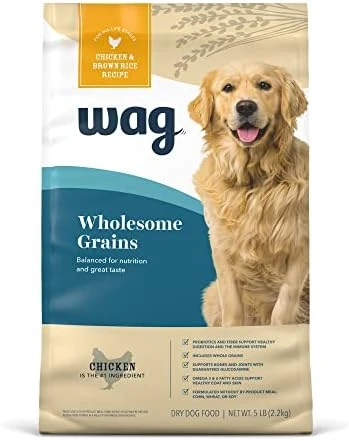 Amazon Brand – Wag Dry Dog Food, Chicken And Brown Rice, 30 Lb Bag (Packaging May Vary) 8 Amazon Brand – Wag Dry Dog Food, Chicken And Brown Rice, 30 Lb Bag (Packaging May Vary) - Image 6