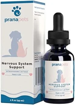 Nervous System Support For Dogs And Cats (Formerly S-Support) Naturally Relieves Seizures In Dogs And Cats | Herbal Formula Safely Aids In Reducing Anxiety, Seizures, And Helps Support Nervous System -Zoo Shop 41NCX7BkElL. AC