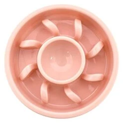 Balacoo Puzzle Dog Food Feeder Bowl Fun Stop Bloat Dog Bowl Interactive Anti Choke Pet Bowl For Pet Dog Cat () Dog Food Slow Puzzle