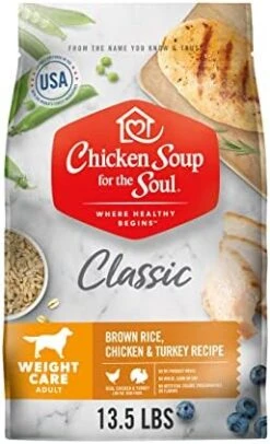 Chicken Soup For The Soul Small Bites Dog Food, Chicken, Turkey & Brown Rice Recipe, 4.5 Lb. Bag | Soy Free, Corn Free, Wheat Free | Dry Dog Food Made With Real Ingredients -Zoo Shop 41NXsZW6L. AC