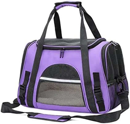 LEFEDA Transport Cat Carrier Bags Pet Bag With Locking Safety Zippers Breathable Foldable Cat Backpack For Pet Dog Cat Bag Portable Pet Backpack Carrier (Color : Blue) 12 LEFEDA Transport Cat Carrier Bags Pet Bag With Locking Safety Zippers Breathable Foldable Cat Backpack For Pet Dog Cat Bag Portable Pet Backpack Carrier (Color : Blue) - Image 10