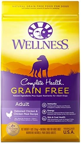 Wellness Complete Health Grain-Free Dry Dog Food, Natural Ingredients, Made In USA With Real Meat, For All Lifestages (Chicken, 24-Pound Bag) 9 Wellness Complete Health Grain-Free Dry Dog Food, Natural Ingredients, Made In USA With Real Meat, For All Lifestages (Chicken, 24-Pound Bag) - Image 7