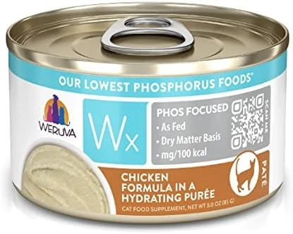 Weruva Wx Phos Focused, Tilapia & Tuna Formula In A Hydrating Purée, 3oz Can (Pack Of 12) 9 Weruva Wx Phos Focused, Tilapia & Tuna Formula In A Hydrating Purée, 3oz Can (Pack Of 12) - Image 7