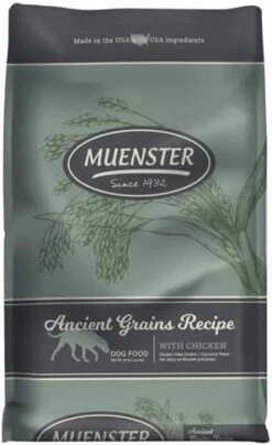 Muenster Ancient Grains With Chicken Recipe – High Protein Dry Dog Food With Fresh Chicken For Large,Medium Or Small Breed Dogs, 4lb 11 Muenster Ancient Grains With Chicken Recipe – High Protein Dry Dog Food With Fresh Chicken For Large,Medium Or Small Breed Dogs, 4lb -Zoo Shop 41OLqmP0qhL. AC