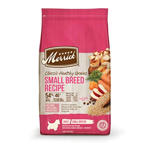 Merrick Classic Healthy Grains Dry Dog Food Small Breed Recipe - 12 Lb. Bag 3 Merrick Classic Healthy Grains Dry Dog Food Small Breed Recipe - 12 Lb. Bag