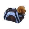 LEFEDA Pet Carrier Cat Portable Breathable Foldable Bag Cat Dog Carrying For Small Dog Outgoing Travel Pets Handbag With Shoulder Strap Pet Backpack Carrier (Color : Blue, Size : 47x26x25 (pet 4kg)