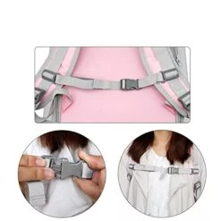 LEFEDA Pet Cat Carrier Backpack Breathable Cat Travel Outdoor Shoulder Bag For Small Dogs Cats Portable Packaging Carrying Pet Supplies Pet Backpack Carrier (Color : Gray) -Zoo Shop 41OtIBByIxL