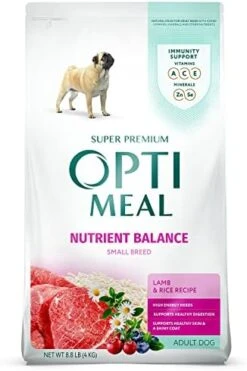 OPtimeal Small Breed Dog Food - Proudly Ukrainian - Nutrient Balance Dry Small Dog Food High-Protein To Support Healthy Digestion And Joint Health (3.3lbs, Lamb & Rice) 16 OPtimeal Small Breed Dog Food - Proudly Ukrainian - Nutrient Balance Dry Small Dog Food High-Protein To Support Healthy Digestion And Joint Health (3.3lbs, Lamb & Rice) -Zoo Shop 41P6cF27wWL. AC