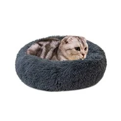 YangYan Cat Bed Cave Sleeping Bag Zipper Cat Shape Felt Cloth Cat House Bed For Cats Basket Bags Animals Beds Nest Cushion Pet Supplies (Color : 50x 20cm) -Zoo Shop 41PTEJRS7WL