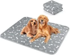 Pee Pads For Dogs Extra Large, 39"x27" Washable Puppy Pads Pet Traning Pads.Waterproof Reusable Dog Pee Pads With Anti-Skid Bottom Highly Absorbent ,for Guinea Pigs, Bunnies, Cats-Blue2pcs -Zoo Shop 41PW3l5kXL. AC
