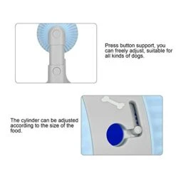 Pet Chewing Toy, Dog Training Leakage Food Toy TPR Ball Rolling Slow Feeder Food Bowl For Cat Dog(Blue) -Zoo Shop 41PaiKQf4gL