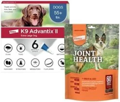 K9 Advantix II XL Dog Vet-Recommended Flea, Tick & Mosquito Treatment & Prevention | Dogs Over 55 Lbs. | 2-Mo Supply -Zoo Shop 41PeiYB8WvL. AC