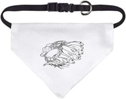 Large 'Seafood Selection' Dog/Cat/Pet Bandana (PD00038588) -Zoo Shop 41Q1Yfn14pL. AC
