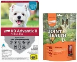 K9 Advantix II Medium Dog Vet-Recommended Flea, Tick & Mosquito Treatment & Prevention | Dogs 11-20 Lbs. | 2-Mo Supply -Zoo Shop 41Q62p7qfAL. AC