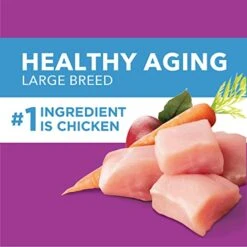 IAMS Healthy Aging Adult Large Breed Dry Dog Food For Mature And Senior Dogs With Real Chicken, 15 Lb. Bag -Zoo Shop 41QI1pPEldL