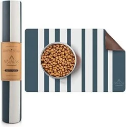 NALALAS Bohemian Large Waterproof Dog Mat - Food & Water Pet Food Mat, Cat Food Mat, Dog Food Mat For Floors - Waterproof Nonslip Eco-Friendly Pet Dog Placemats (Crossed The Line) 31 NALALAS Bohemian Large Waterproof Dog Mat - Food & Water Pet Food Mat, Cat Food Mat, Dog Food Mat For Floors - Waterproof Nonslip Eco-Friendly Pet Dog Placemats (Crossed The Line) -Zoo Shop 41QU5vsWo5L. AC