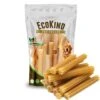 EcoKind Pet Treats Premium Gold Cheese Flavored Churro Chews | All Natural Himalayan Yak Cheese Dog Chew For Small To Large Dogs | Keeps Dogs Busy & Enjoying Indoors & Outdoor Use (10 Sticks) -Zoo Shop 41Qfr0u9I4L