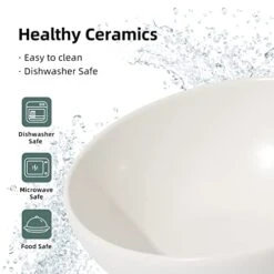 Havniva Ceramics Cat Bowl Adjustable Tilted Cat Food Bowl Kitty Bowl Protect Cervical Spine Raised Cat Bowl Cat Water Bowl Pet Supplies Elevated Dog Food Bowl Cat Double Bowl Cat Dish (Double, White) -Zoo Shop 41Qzyd6jFkL