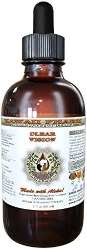 HawaiiPharm Clear Vision, Veterinary Natural Alcohol-Free Liquid Extract, Pet Herbal Supplement 2 Oz 5 HawaiiPharm Clear Vision, Veterinary Natural Alcohol-Free Liquid Extract, Pet Herbal Supplement 2 Oz - Image 3