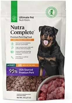 ULTIMATE PET NUTRITION Nutra Complete, 100% Freeze Dried Veterinarian Formulated Raw Dog Food With Antioxidants Prebiotics And Amino Acids, (Beef, 5 OZ) 19 ULTIMATE PET NUTRITION Nutra Complete, 100% Freeze Dried Veterinarian Formulated Raw Dog Food With Antioxidants Prebiotics And Amino Acids, (Beef, 5 OZ) -Zoo Shop 41S30yUKdlL. AC