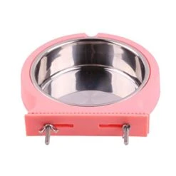 Balacoo Cat Bowls Dog Bowls Stainless Steel Dog Stainless Steel Pet Feeding Bowl Stainless Steel Cat Food Bowl Hanging Drink Water Bowl For Cat (Size L) Stainless Steel Pet Bowls