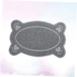 3pcs Cat Litter Rug Non Skid Rug Silicone Desk Mat Cat Litter Mat Small Claw Grinding Mat Dog Tablemat Dog Feeding Tablemat Pet Dog Pets Cat Litter Pets PVC Pets Carpet Trash Can -Zoo Shop 41SNCyXtvOL