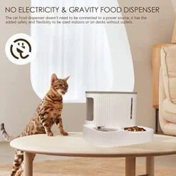 Gravity Pet Feeder And Water Dispenser Set, Automatic Cat Food Dispenser, Automatic Pet Feeder And Water Dispenser 2 In 1Suitable For Tracing Dogs And Pets -Zoo Shop 41SXH9BNPXL