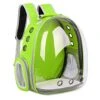Cat Carrier Breathable Pet Backpack, Small Dog And Cat Backpack, Travel Space Capsule Cage Pet Carrier (Color : Light Green) -Zoo Shop 41Sbmy89ltS