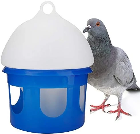 Milltrip Automatic Pigeon Feeder House Design Cover Feeding Food Dispenser Sand Case Multi Functional Pet Birds Parrot Container Supplies Dustptoof(4L) 9 Milltrip Automatic Pigeon Feeder House Design Cover Feeding Food Dispenser Sand Case Multi Functional Pet Birds Parrot Container Supplies Dustptoof(4L) - Image 7